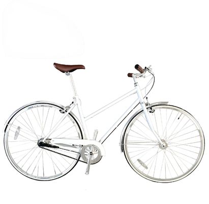 Vintage CR-MO Steel 4130 Lady Women Girl Inner 3 velocidades City Bike para o mercado europeu