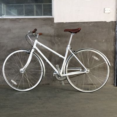 Vintage CR-MO Steel 4130 Lady Women Girl Inner 3 velocidades City Bike para o mercado europeu