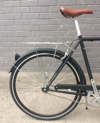 CE Hi-Ten Steel Frame Single Speed Street Holanda Tradicional Homens Adultos City Bike