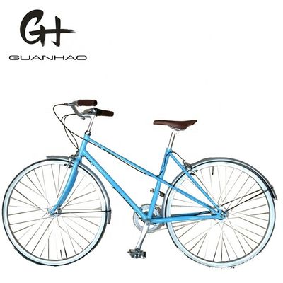 700C Shimano NEXUS Inner 7 velocidades Caliper freio Vintage CE OEM Mulheres City Lady Bike