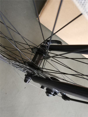 Shimano Gear Quadro duro Freio de disco OEM Chromoly 4130 Quadro Homens Adultos Híbrido Cidade Cruzeiro Bicicleta Road Bike