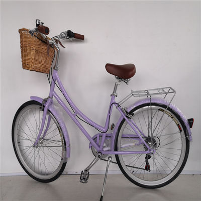 KMC 7 Gear Classic Lady Bike 28 Ladies Vintage Bike 26 Retro Mulheres Bicicletas com Cestas
