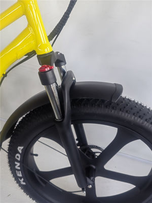26 polegadas de gordura 4.0 Pneus 48V 750W 45KM/H 21AH Electric Beach Cruiser Bike com display LCD