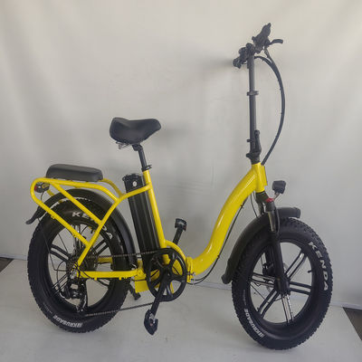 26 polegadas de gordura 4.0 Pneus 48V 750W 45KM/H 21AH Electric Beach Cruiser Bike com display LCD