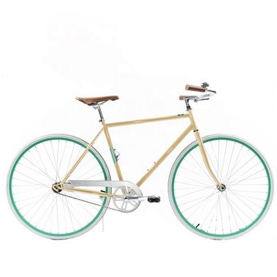 Estrutura dura 1.8m comprimento CE freio de montanha-russa de velocidade única bicicleta híbrida da cidade para homens adultos