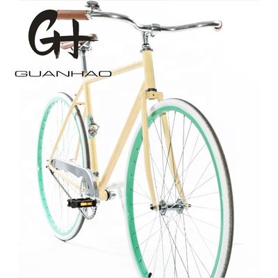 Estrutura dura 1.8m comprimento CE freio de montanha-russa de velocidade única bicicleta híbrida da cidade para homens adultos