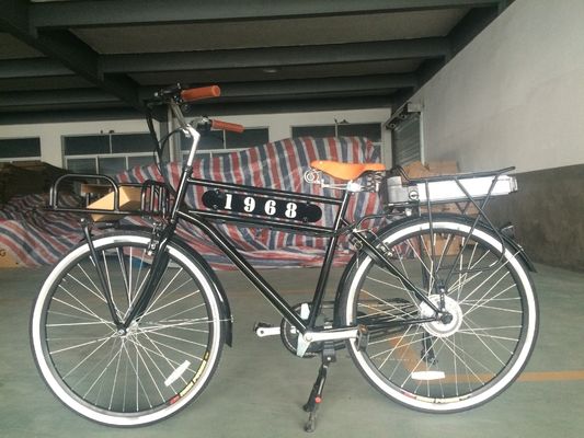 36V 10Ah 250W 700C Estrutura de aço UL2849 Cargo Elétrico pesado holandês homens adultos City Ebike