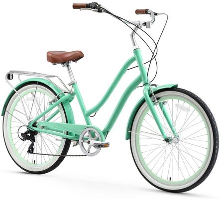 1.6m comprimento 26&quot; 7S mulher City Bike com não traseiro amortecedor e Alumínio estrutura de liga