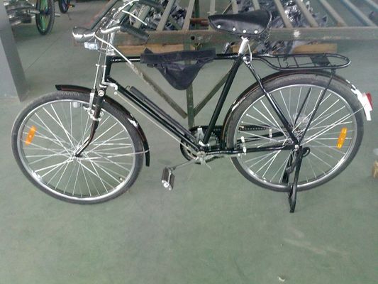 EN Certificação 28 &quot;Framagem de aço de bagageiro para homens bicicleta urbana pesada para condução diária