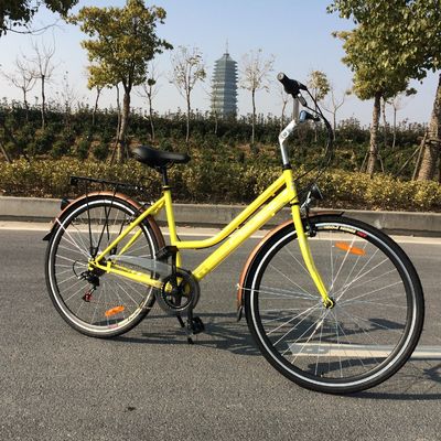 Rua 28 polegadas Ofo 7 velocidades Retro senhoras mulheres menina CE estilo holandês White City Bike