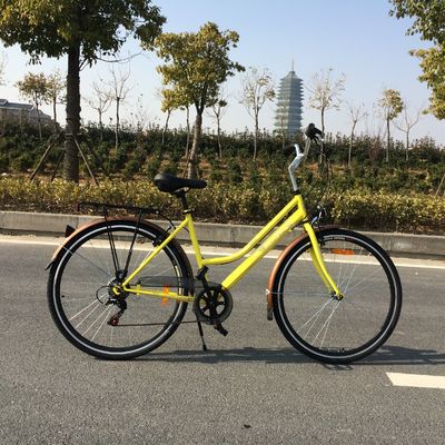Rua 28 polegadas Ofo 7 velocidades Retro senhoras mulheres menina CE estilo holandês White City Bike