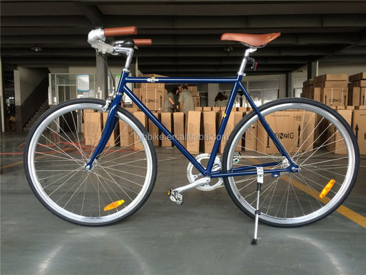 Vintage City Cruiser Bike 700C Adult Men's Retro Cromo Hybrid Bike com Cro-mo Fork
