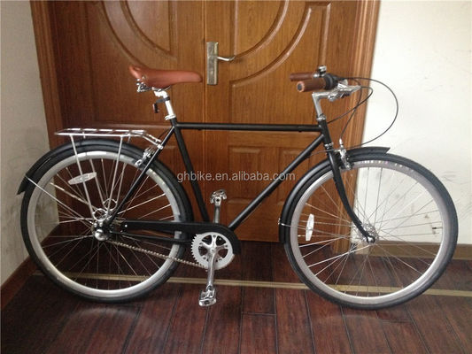 700C pedal masculino retro bicicleta urbana vintage engrenagem interna 3 velocidades Alumínio garfo cadeia KMC