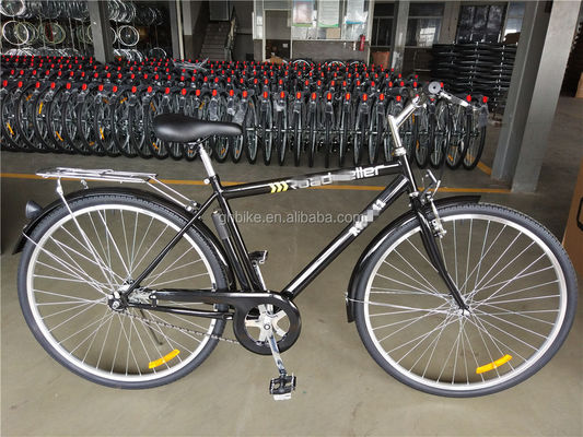 Bicicleta híbrida para adultos 700C 6 velocidades Lady City Cruiser Bicicleta com peso bruto de 17 kg