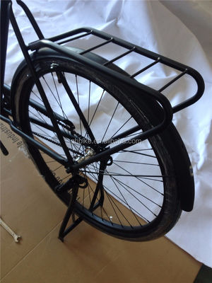 Quando Hub e borda de alumínio equipado single speed estilo vintage retro bicicleta masculina