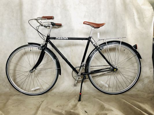 26 polegadas CE Adultos Homens City Bike com Shimano Interior 3 velocidades engrenagens Pedal comum
