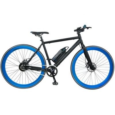 Quadro de alumínio 700C Single Speed 500W 48V 10AH Bateria de lítio bicicleta elétrica para a cidade
