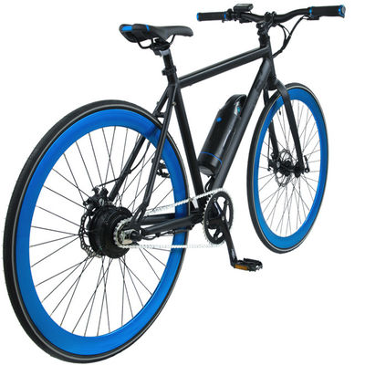 Quadro de alumínio 700C Single Speed 500W 48V 10AH Bateria de lítio bicicleta elétrica para a cidade