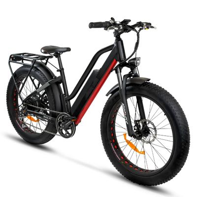 26 polegadas 1000W 48V 17AH bateria de lítio 7 velocidades bicicleta de montanha elétrica para homens adultos