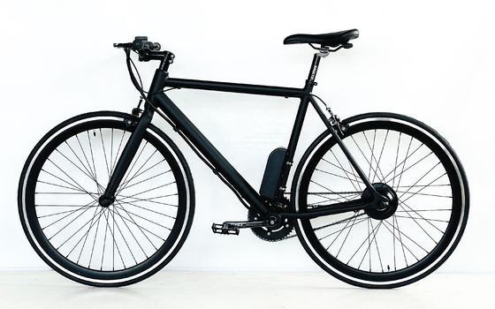 700C 350W 36V 8.8AH Alumínio CE OEM Customizado Europa Elétrica Single Speed Homens Bicicleta