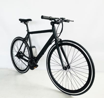 700C 350W 36V 8.8AH Alumínio CE OEM Customizado Europa Elétrica Single Speed Homens Bicicleta
