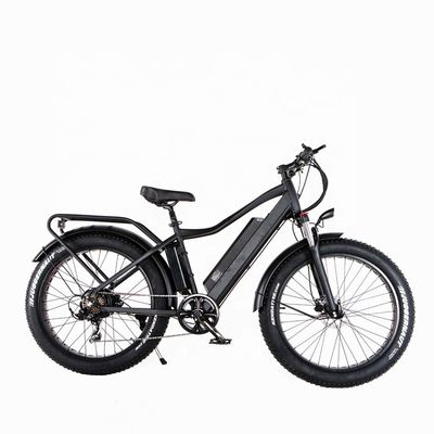 Snow 26&quot; 52V 1000W bicicleta de montanha elétrica com 7 velocidades e bateria de lítio 17AH