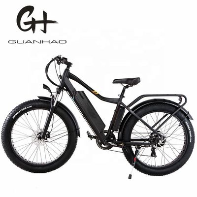 Snow 26&quot; 52V 1000W bicicleta de montanha elétrica com 7 velocidades e bateria de lítio 17AH