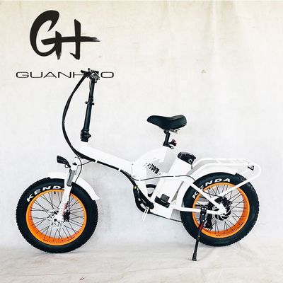 20&quot; Full Suspension Electric Snow Bike com bateria de 48V 21AH e motor traseiro Bafang de 1000W