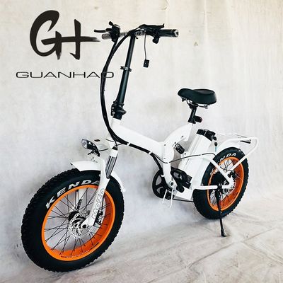 20&quot; Full Suspension Electric Snow Bike com bateria de 48V 21AH e motor traseiro Bafang de 1000W
