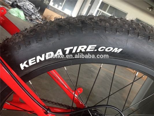 Quadro de liga de alumínio 26 polegadas 7 velocidades pneu de gordura bicicleta cruzeiro elétrico com bateria de lítio