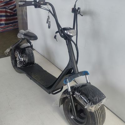 Scooter elétrico de 18 polegadas para adultos Unisex Chopper com motor do centro traseiro e velocidade única