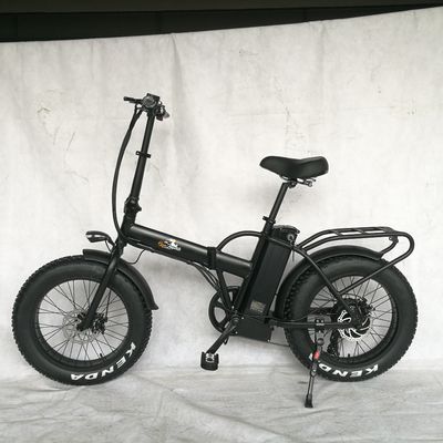 20 polegadas 48V 500W 750W 1000W bicicleta elétrica dobrável com pneu gordo velocidade máxima 30-50Km / h