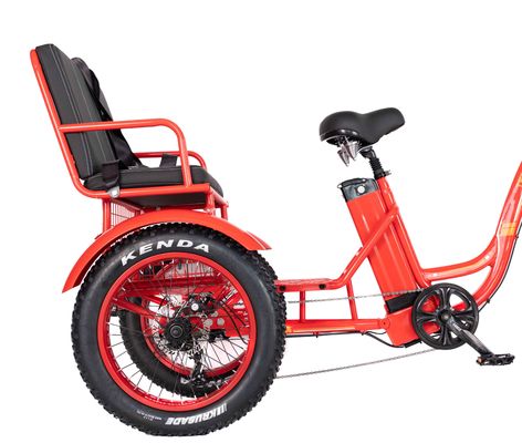 50-70 km Percorrida 48V 1000W 50KM/H Triciclo elétrico de 3 rodas para passageiros e carga
