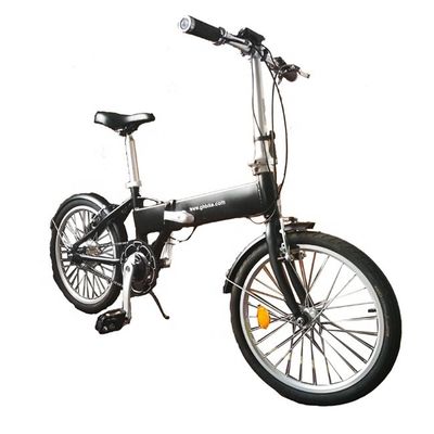 16&quot; Mini Folding Bike com 24V 250W Motor e 10AH Lithium Battery Gears Single Speed
