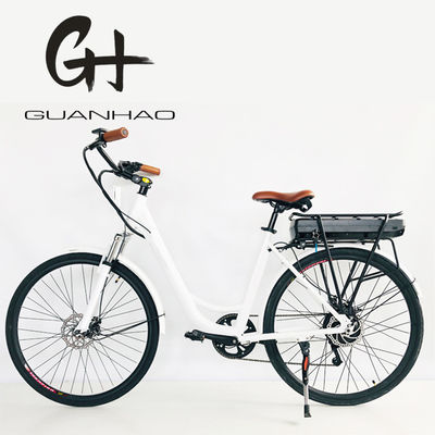 26&quot;*1.95 Kenda Pneus 28&quot; 36V350W 28KM/H 14AH Bateria de Lítio OEM/ODM EN15194 Mulheres Bicicleta Elétrica da Cidade