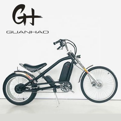24&quot;-20&quot; 48V500W 40KM/H Single Speed Adult Chopper Bicicleta Elétrica com e Pedal Ordinário