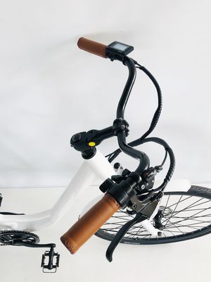 EUA USD390 500W 48V 14AH Bicicleta Elétrica de Mulher com 7 velocidades e ecrã LCD