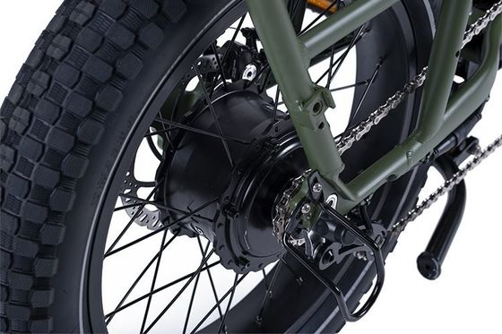 48V 1000W 32MPH Electric Hybrid Cargo Bike com 20 &quot;4.0 Fat Tire e Torque de 80-90 Nm