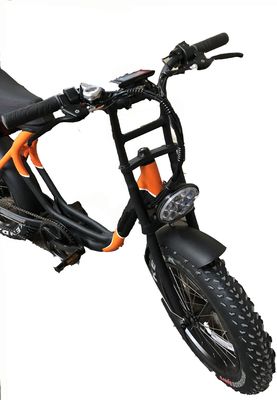 20&quot;*4.0 Eletric Mountain Bike 48V1000W 17AH Lítio Big Tire Snow Bike velocidade 50KM/H