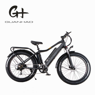 Melhor Bicicleta Elétrica de Pneus Gordos de 1000 W 26 &quot;Bicicleta Elétrica com Bateria de 17Ah