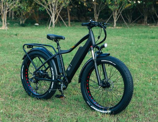 Melhor Bicicleta Elétrica de Pneus Gordos de 1000 W 26 &quot;Bicicleta Elétrica com Bateria de 17Ah