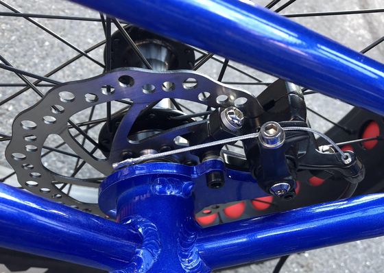 Frenagem Tektro Disco Frenagem 24 polegadas Pneus gordos Adultos 3 rodas 48V1000W bicicleta de carga elétrica