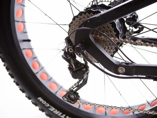 8 SPEED engrenagens 26 polegadas 48V 17Ah bateria de lítio bicicleta de montanha elétrica com 1000W Bafang motor médio