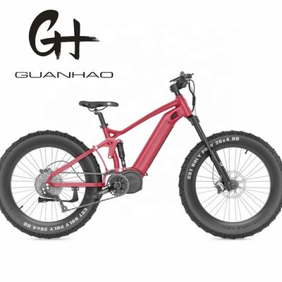 Bateria de tubo inferior 26 polegadas Bafang M620 Motor médio 48V 750W 10.5AH CE 45KM/H EBIKE de pneu gordo