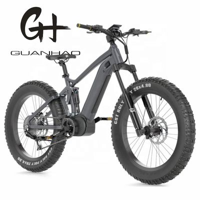 Bateria de tubo inferior 26 polegadas Bafang M620 Motor médio 48V 750W 10.5AH CE 45KM/H EBIKE de pneu gordo