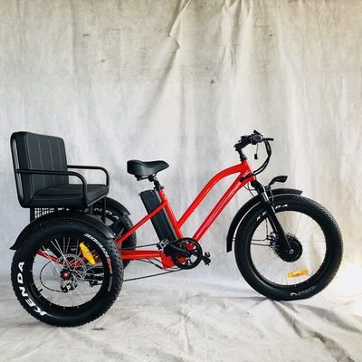 Mercado dos EUA BAFANG Sensor Triciclos elétricos com três rodas e freio de disco hidráulico