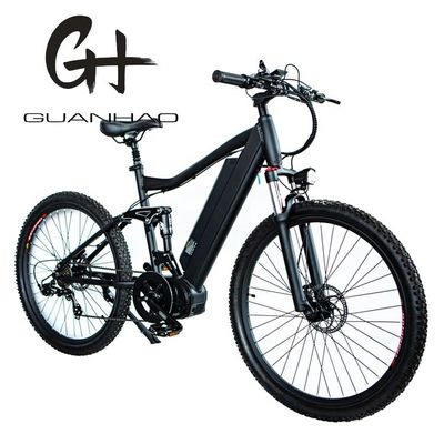 26&quot; ALLOY Suspensão Ebike 750W/1000w Fat Tire Electric Mountain Bike para todos os climas
