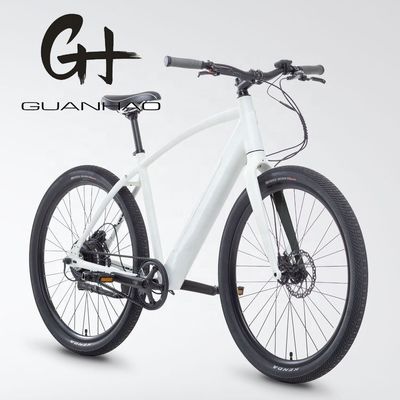 36V 350W EN15194 2007 Bicicleta elétrica de velocidade única com bateria de lítio de 10,41AH e PAS