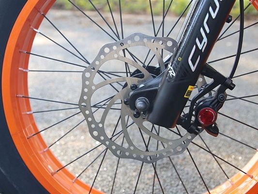 1000W 14AH Quadro de suspensão completa 20 &quot;x4.0 Gordo Pneus Grande Flat Pneus de Neve Disco Frenagem Ebike