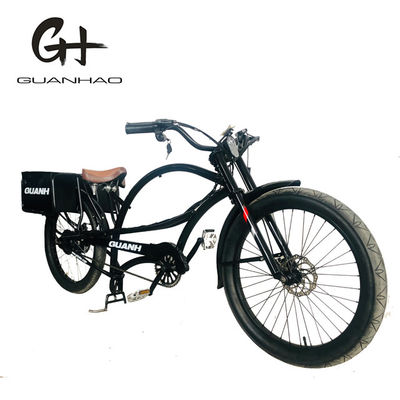 40AH Bateria Long Range Electric Chopper Bicicleta com fonte de alimentação de 48V e bateria dupla